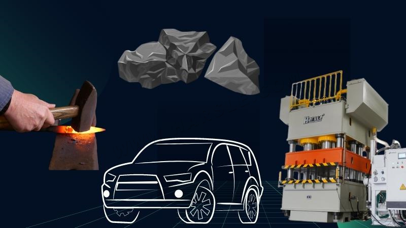 Máquina de prensa hidráulica de servicio pesado