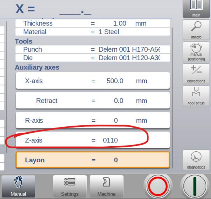 Manual de funcionamiento del controlador Z