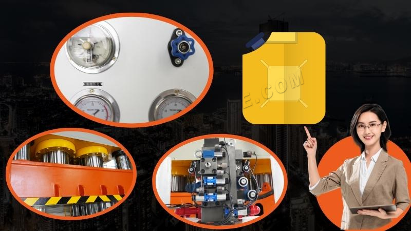 Máquina de prensa hidráulica