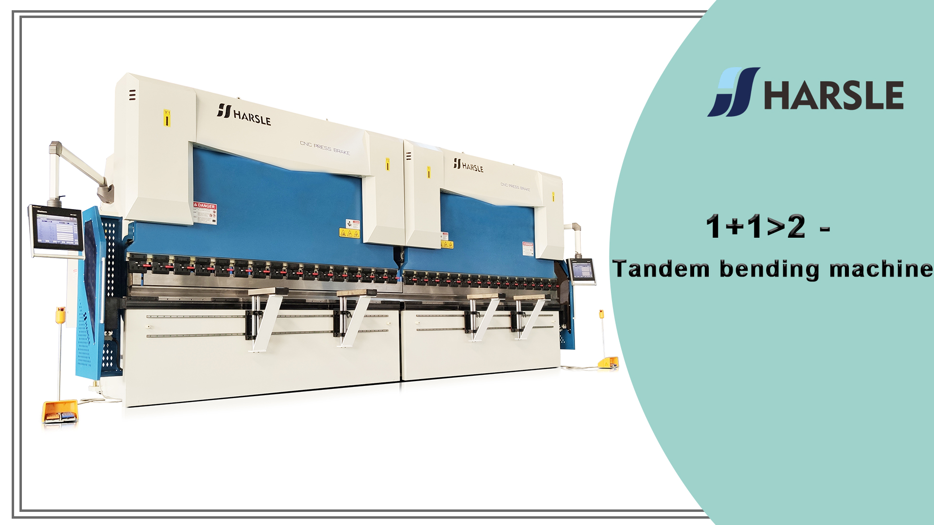 1 + 1> 2 - Máquina de flexión tándem