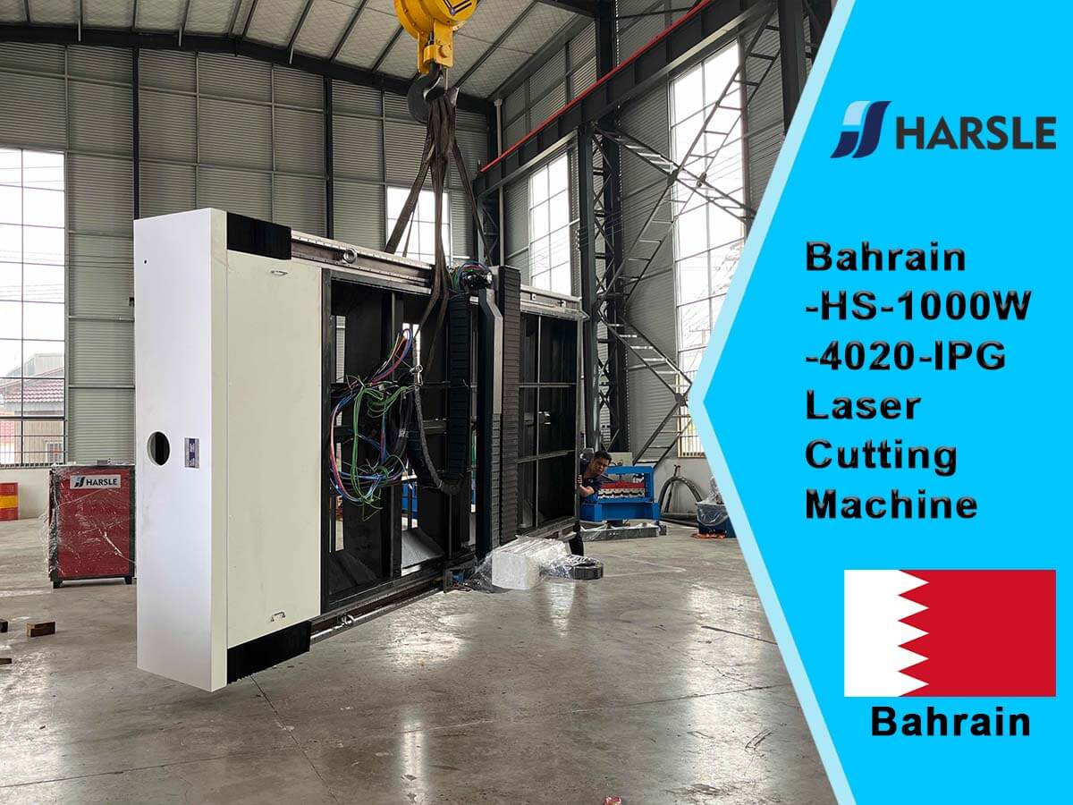 Máquina de corte láser Bahrain-HS-1000W-4020-IPG