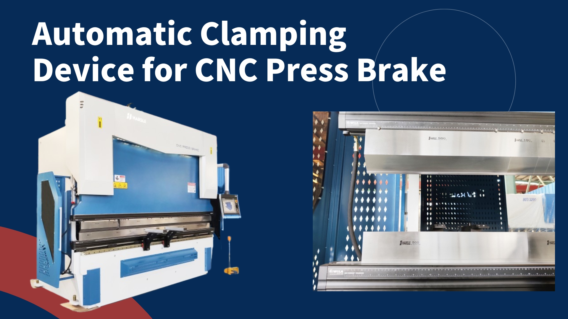 Dispositivo de sujeción automático para plegadora CNC