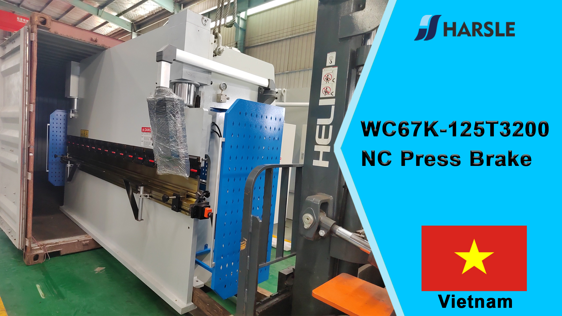 Prensa plegadora Vietnam-WC67K-125T3200 NC