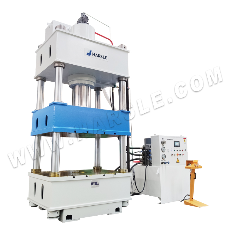 Machina de prensa hidráulica Y32-315T, Press de cuatro columnas de 315 toneladas con PLC