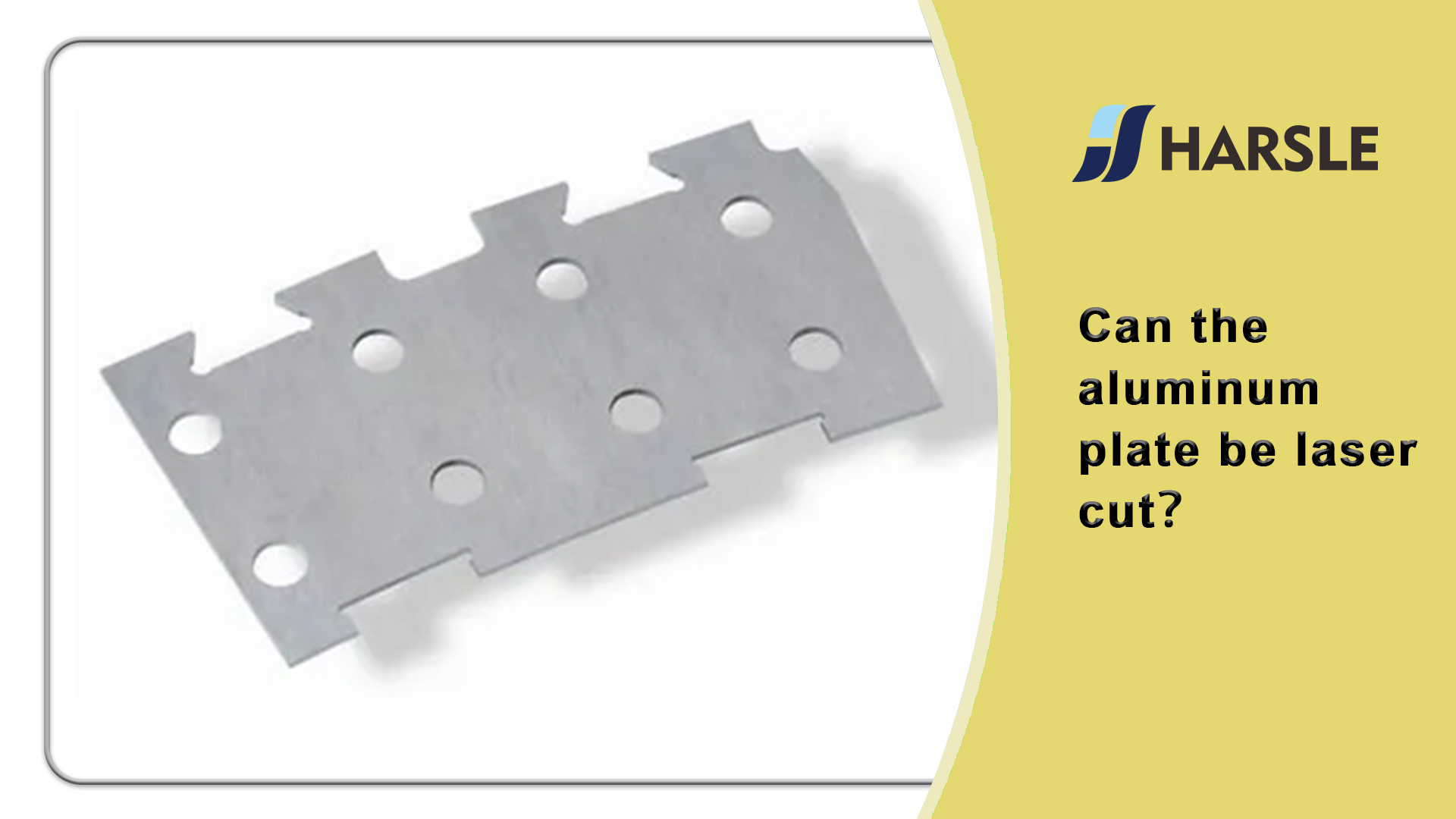 ¿Se puede cortar con láser la placa de aluminio?