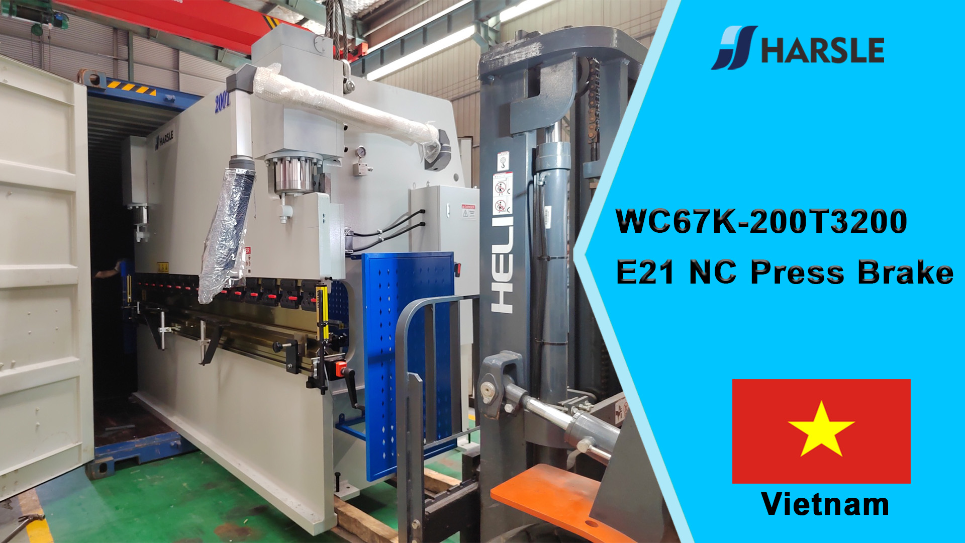 Prensa plegadora Vietnam-WC67K-200T3200 E21 NC