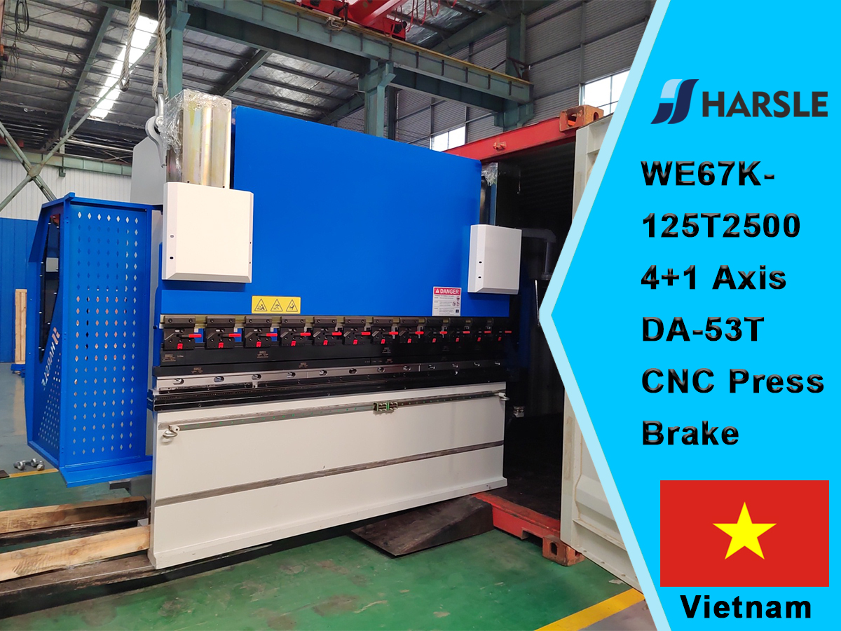 Vietnam-We67K-125T2500 4+1 Eje DA-53T CNC Presion