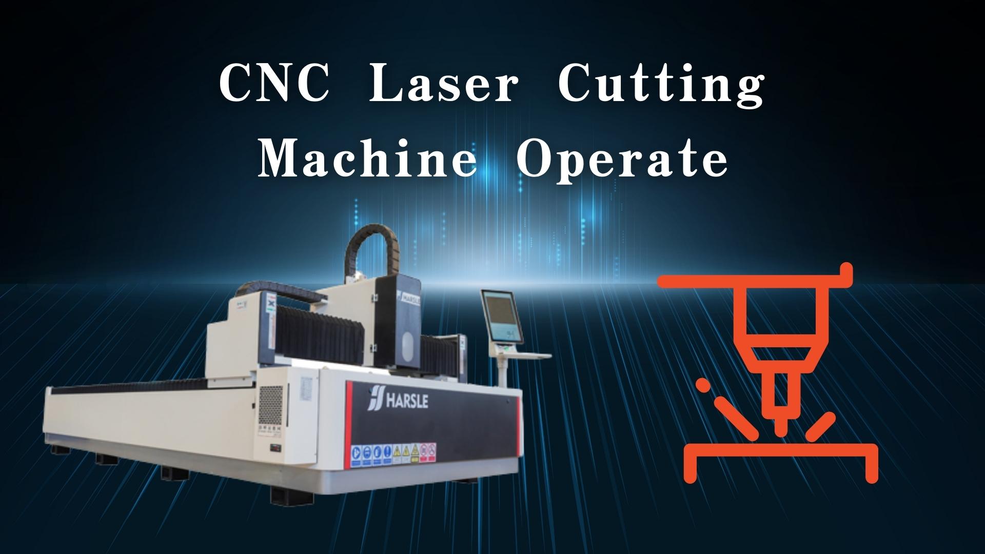 Funcionamiento de la máquina de corte por láser CNC