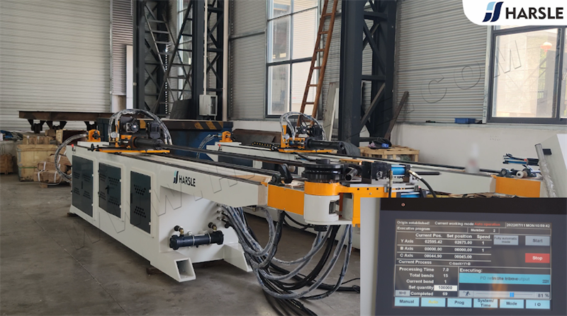 Dobladora de tubos CNC