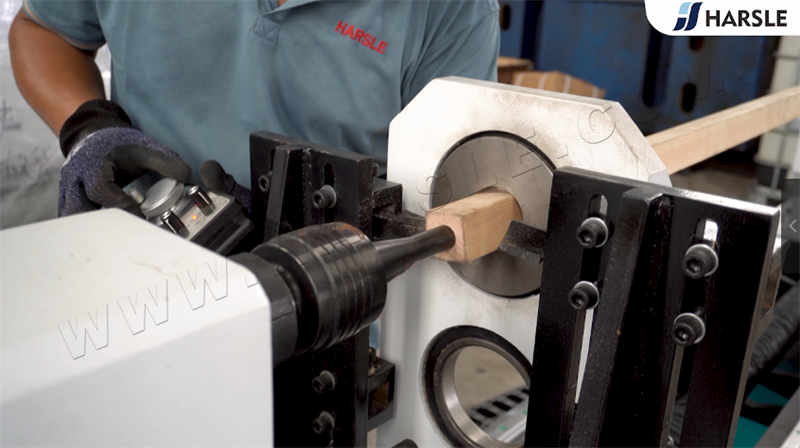Tornio de madera CNC de doble huso