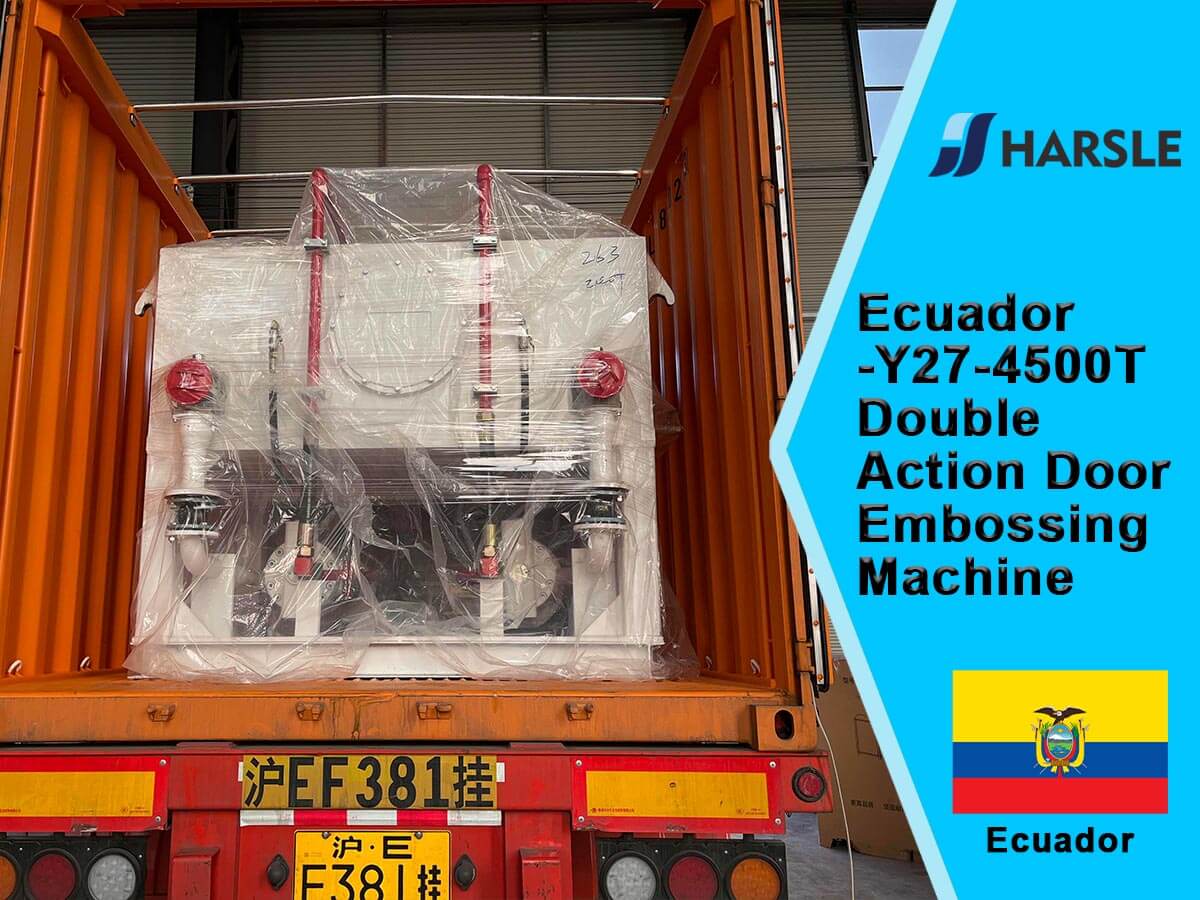 Ecuador-Y27-4500T Máquina de estampado de puerta de doble acción