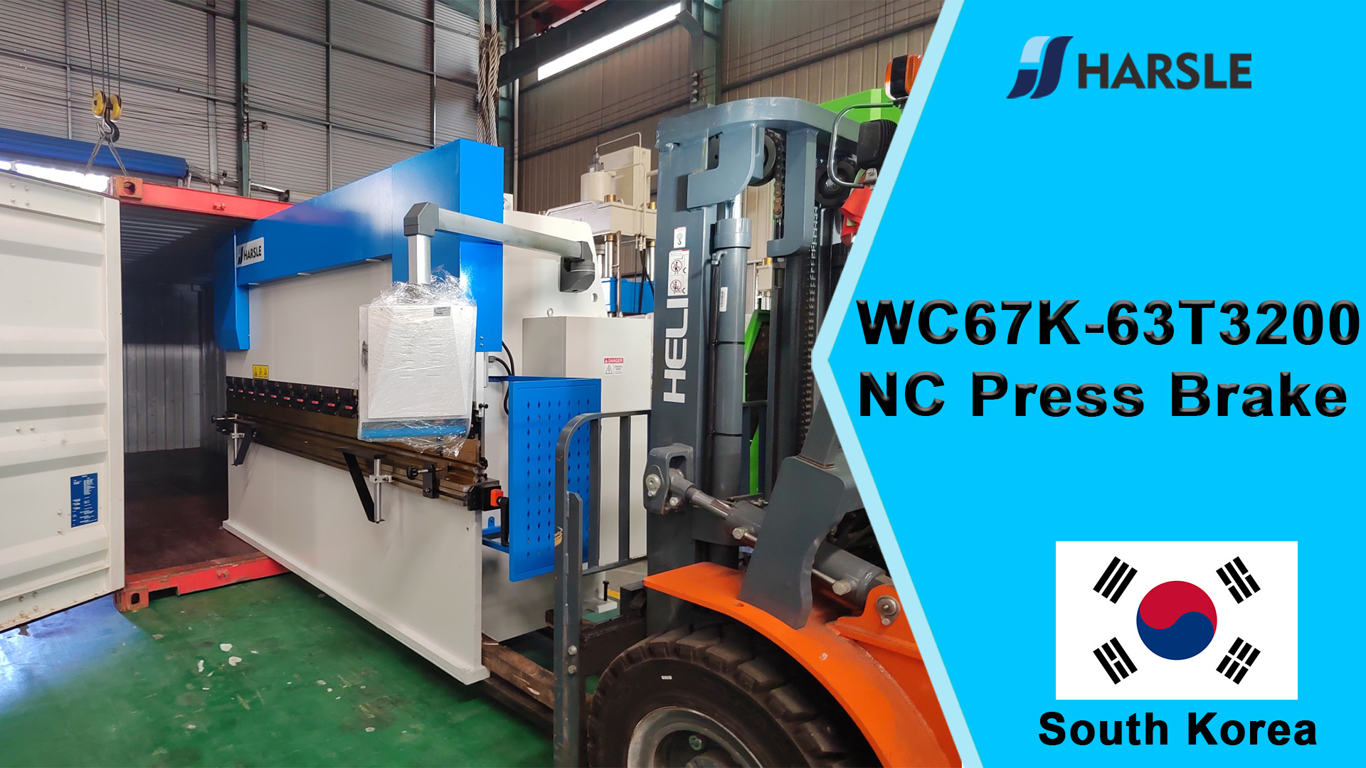 Prensa plegadora NC de Corea del Sur-WC67K-63T3200