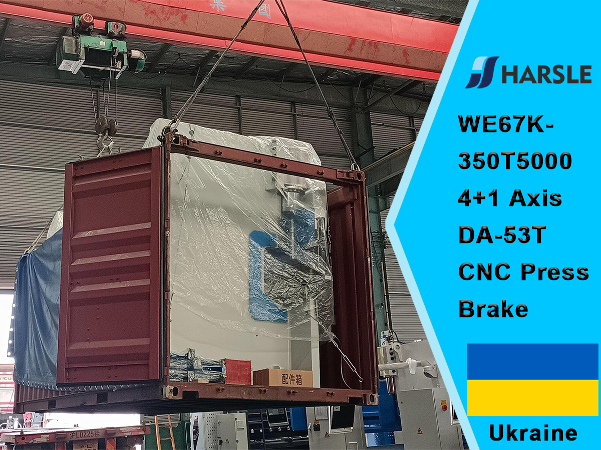 Ucrania-We67K-350T5000 4+1 Eje DA53T CNC Press Brake