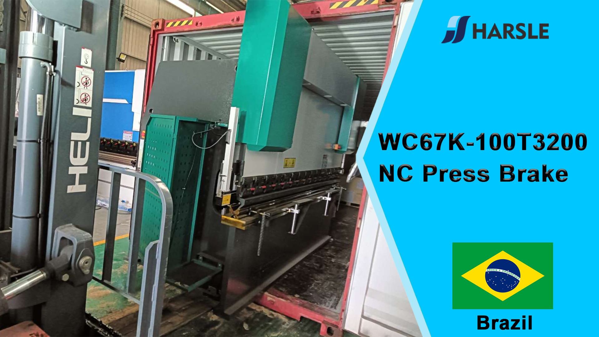 Prensa plegadora NC Brasil-WC67K-100T3200