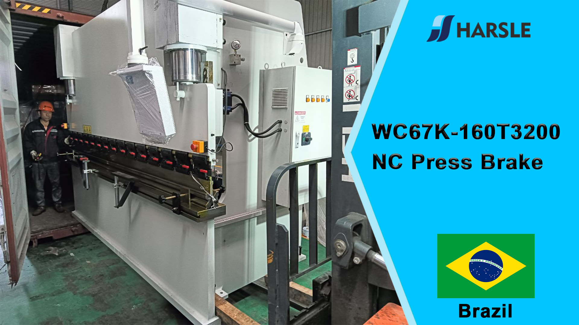Prensa plegadora Brasil-WC67K-160T3200