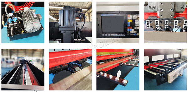 Máquina ranuradora CNC en V Características funcionales