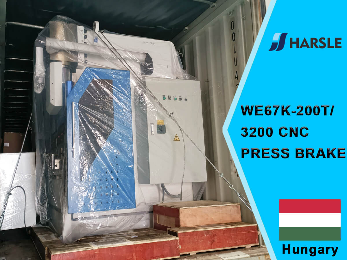 Hungría-We67K-200T / 3200 CNC Prensa Frebo con sistema DA66T