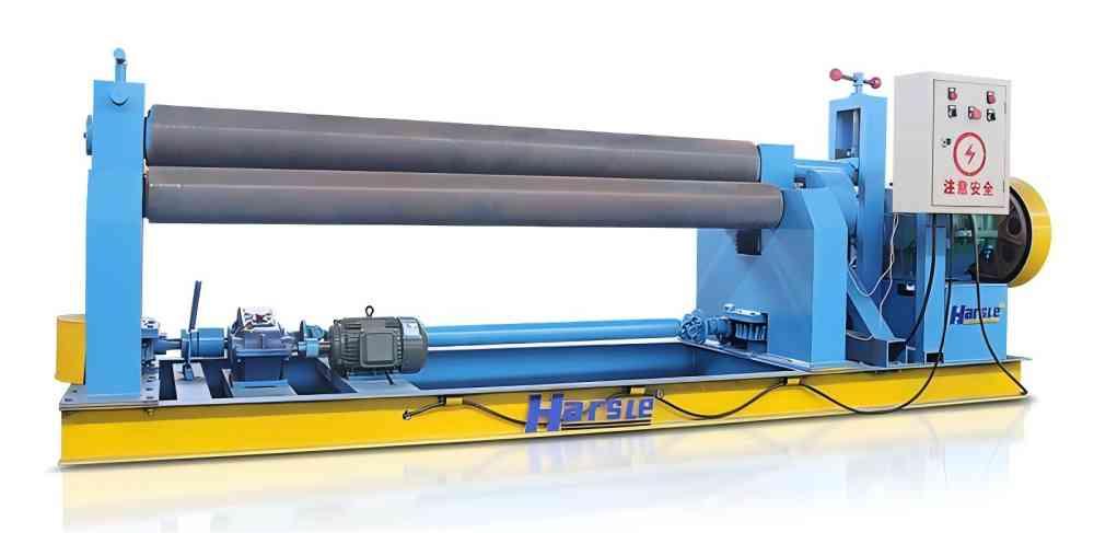 Máquina laminadora de tres rodillos