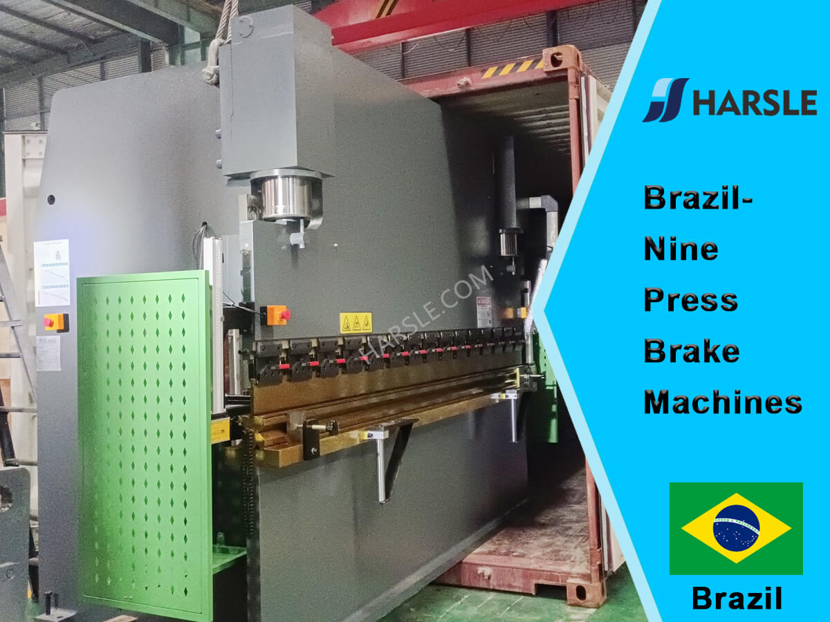 Brasil-nueve máquinas de freno de prensa