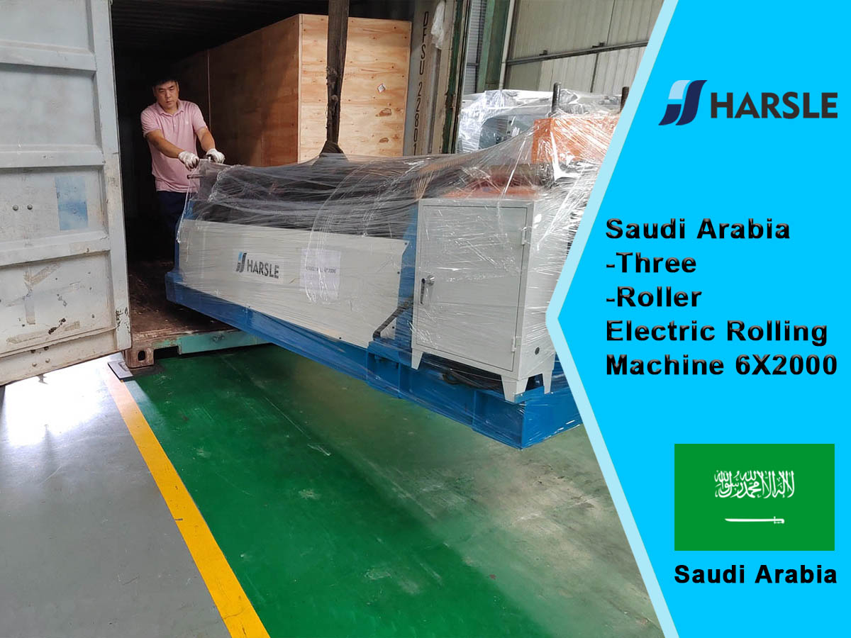 Arabia Saudita-Tres Roller Máquina de rodadura eléctrica 6x2000 6x2000