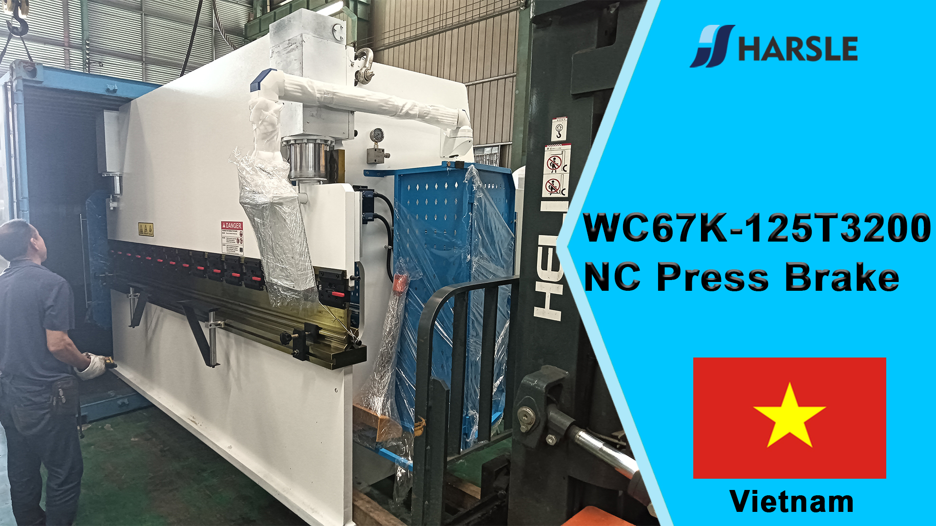 Prensa plegadora Vietnam-WC67K-125T3200