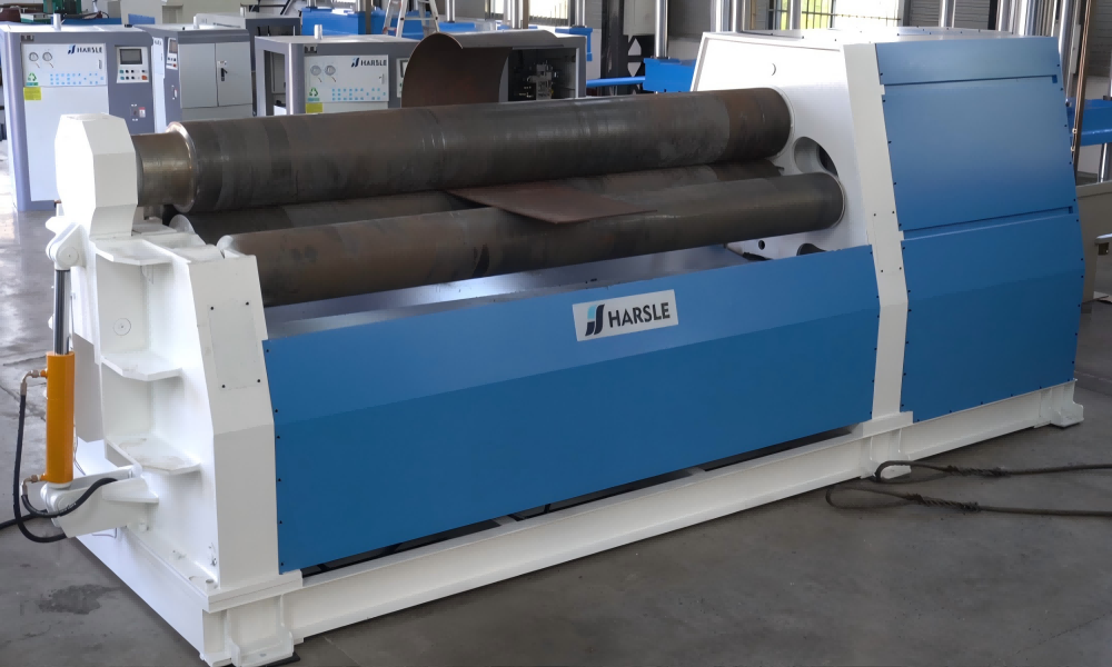 Máquina laminadora de tres rodillos