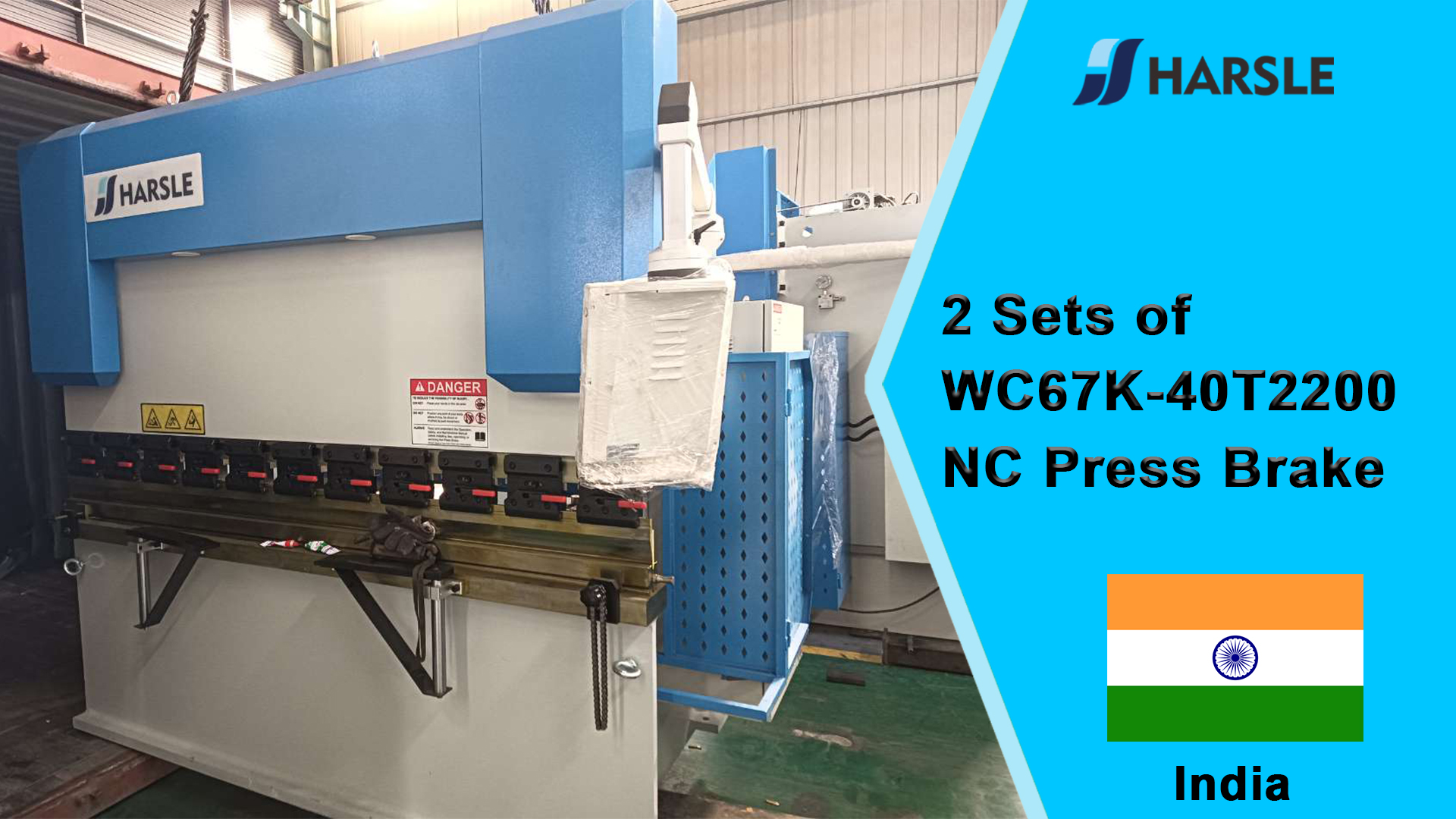 India-2 juegos de plegadora NC WC67K-40T2200