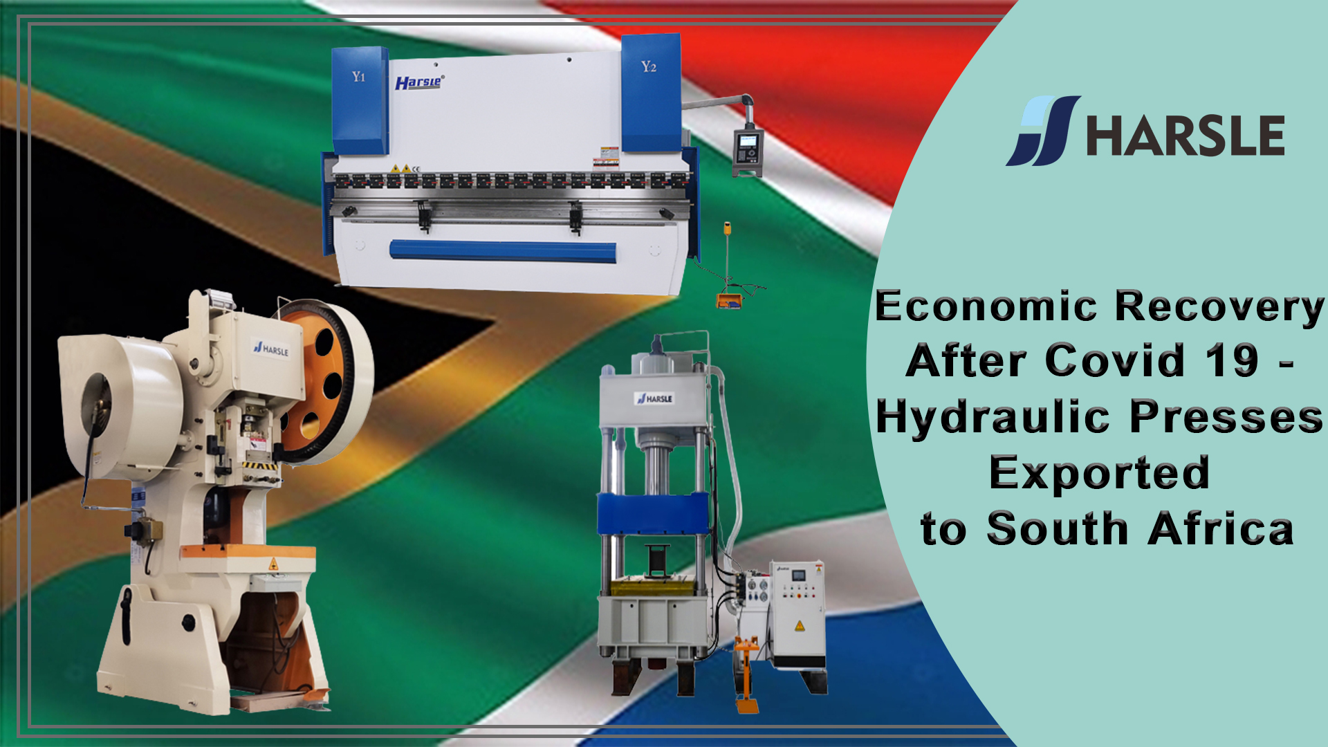Recuperación económica después de Covid 19 - Prensas hidráulicas exportadas a Sudáfrica
