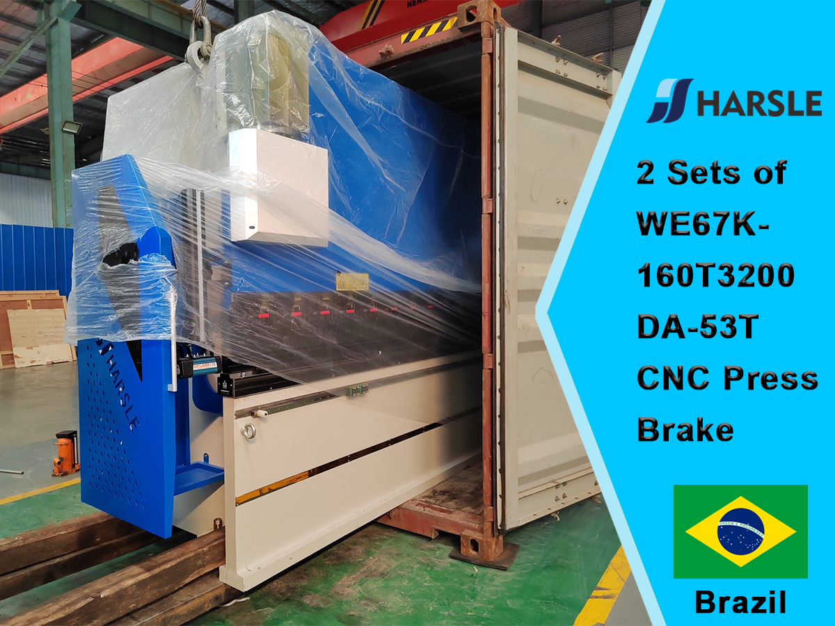 Brasil-2 juegos de plegadora CNC WE67K-160T3200 DA-53T