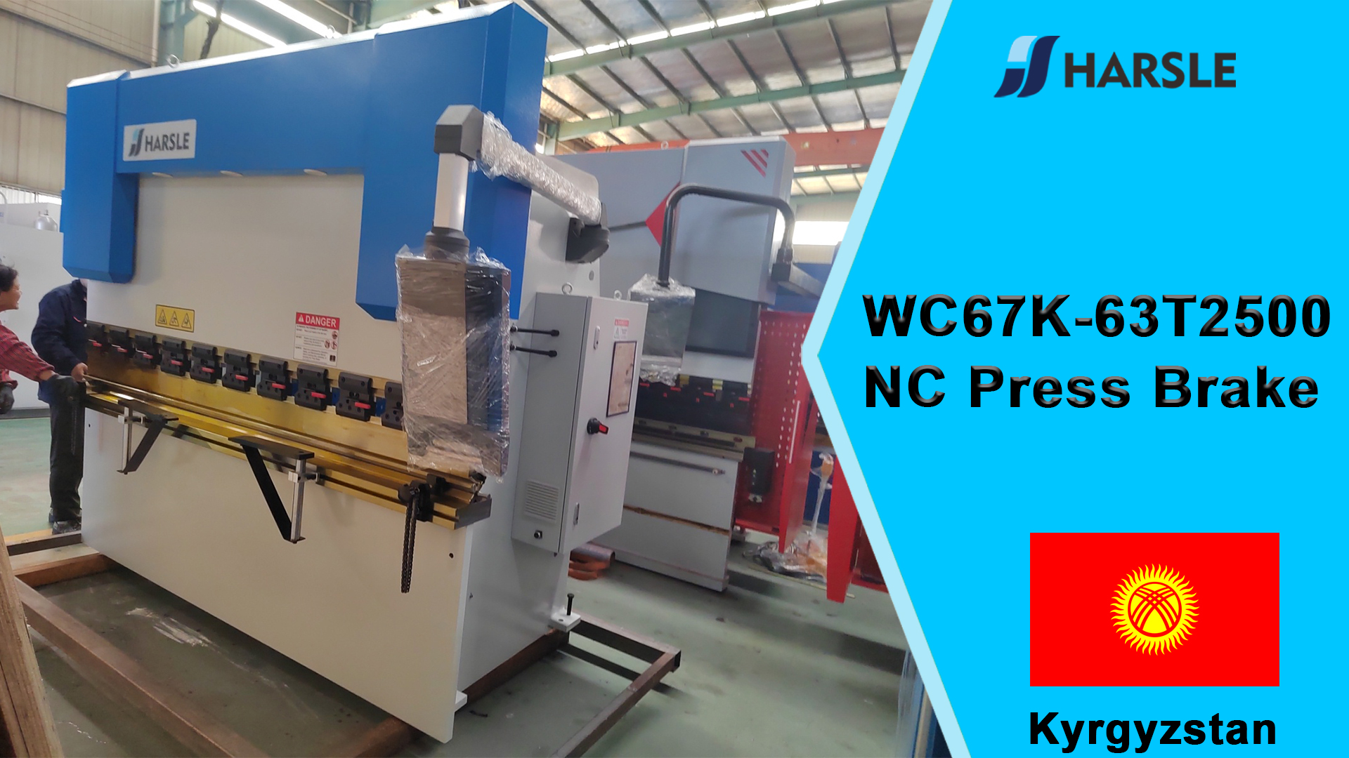 Prensa plegadora Kirguistán-WC67K-63T2500 NC