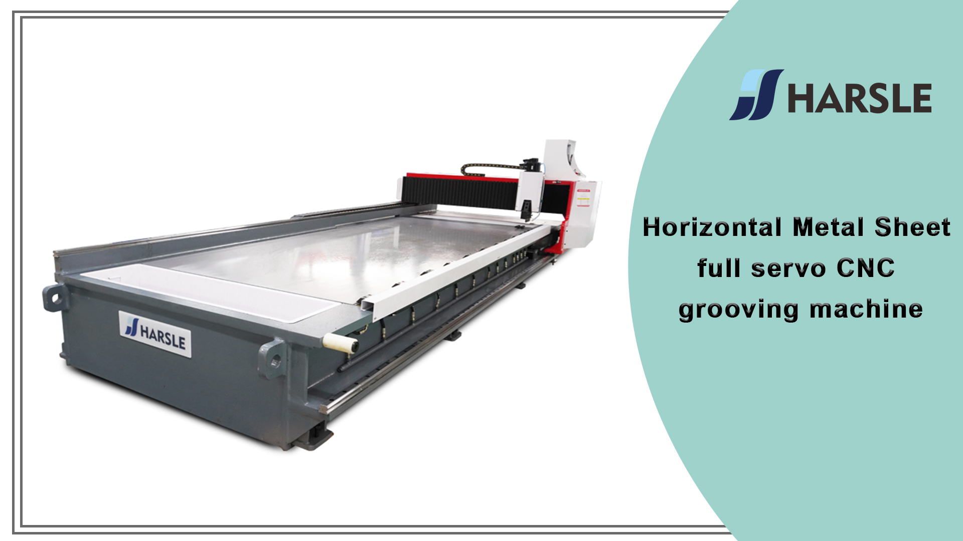 Máquina de ranura de Servo CNC de hoja de metal horizontal