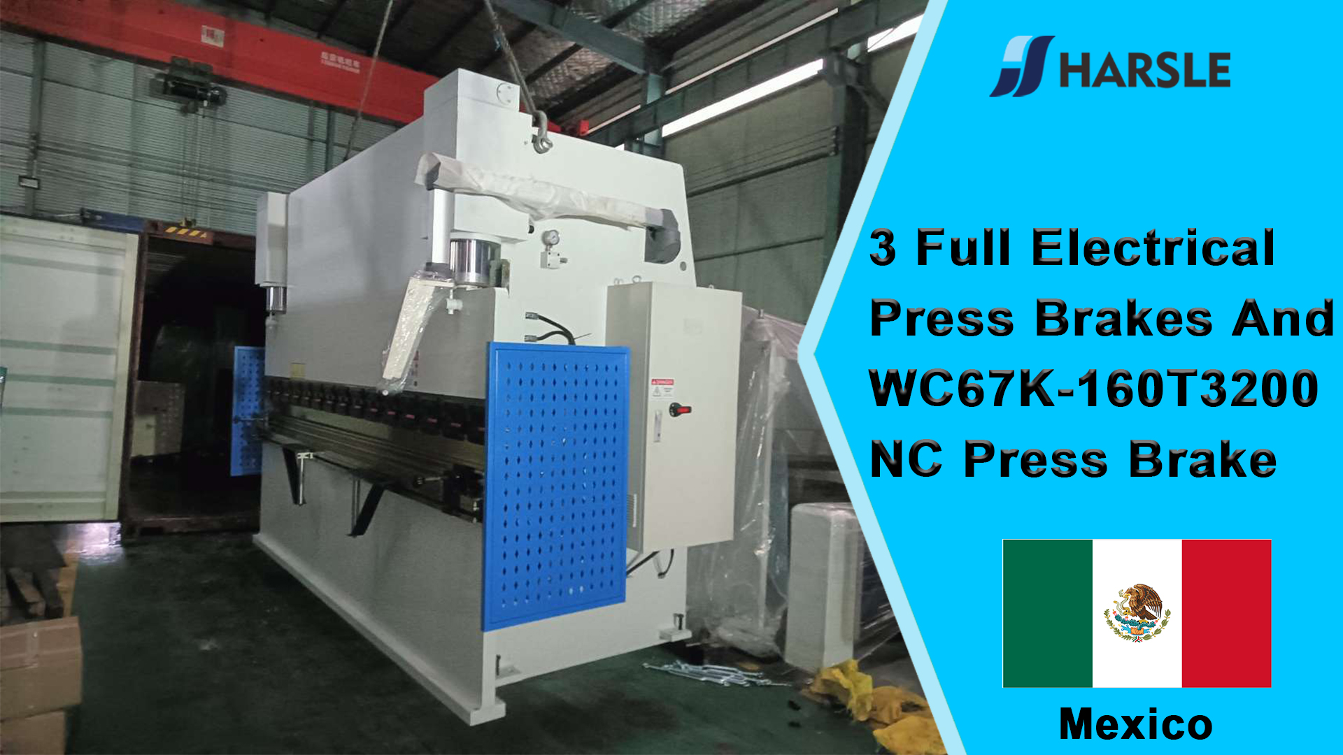 Prensas plegadoras eléctricas México-3 y prensa plegadora NC WC67K-160T3200