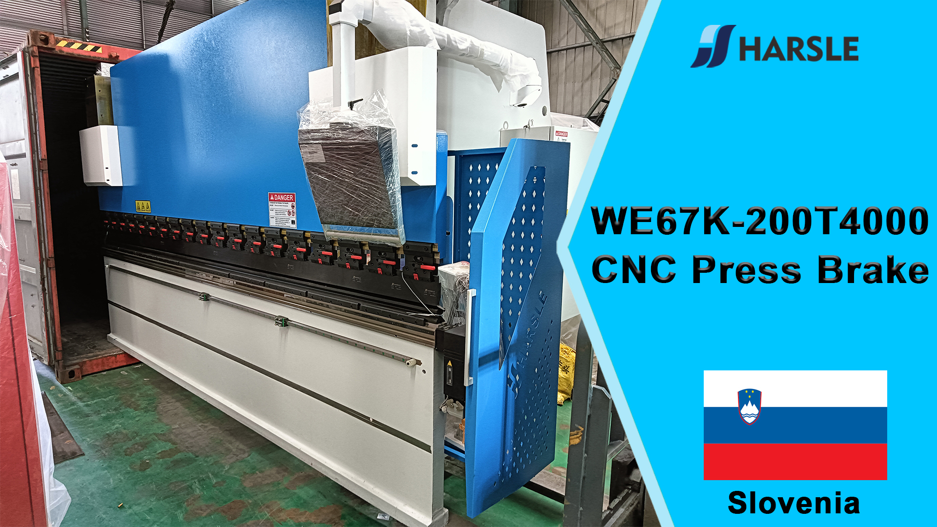 Eslovenia-WE67K-200T4000 Prensa plegadora CNC