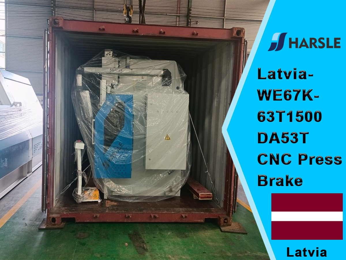 Latvia-We67K-63T1500 DA53T CNC Presion