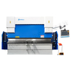 Prensa plegadora WE67K-160T/3200 con 6+1 ejes y DA-66T, abrazadera de herramienta Wila y unidad de servobomba