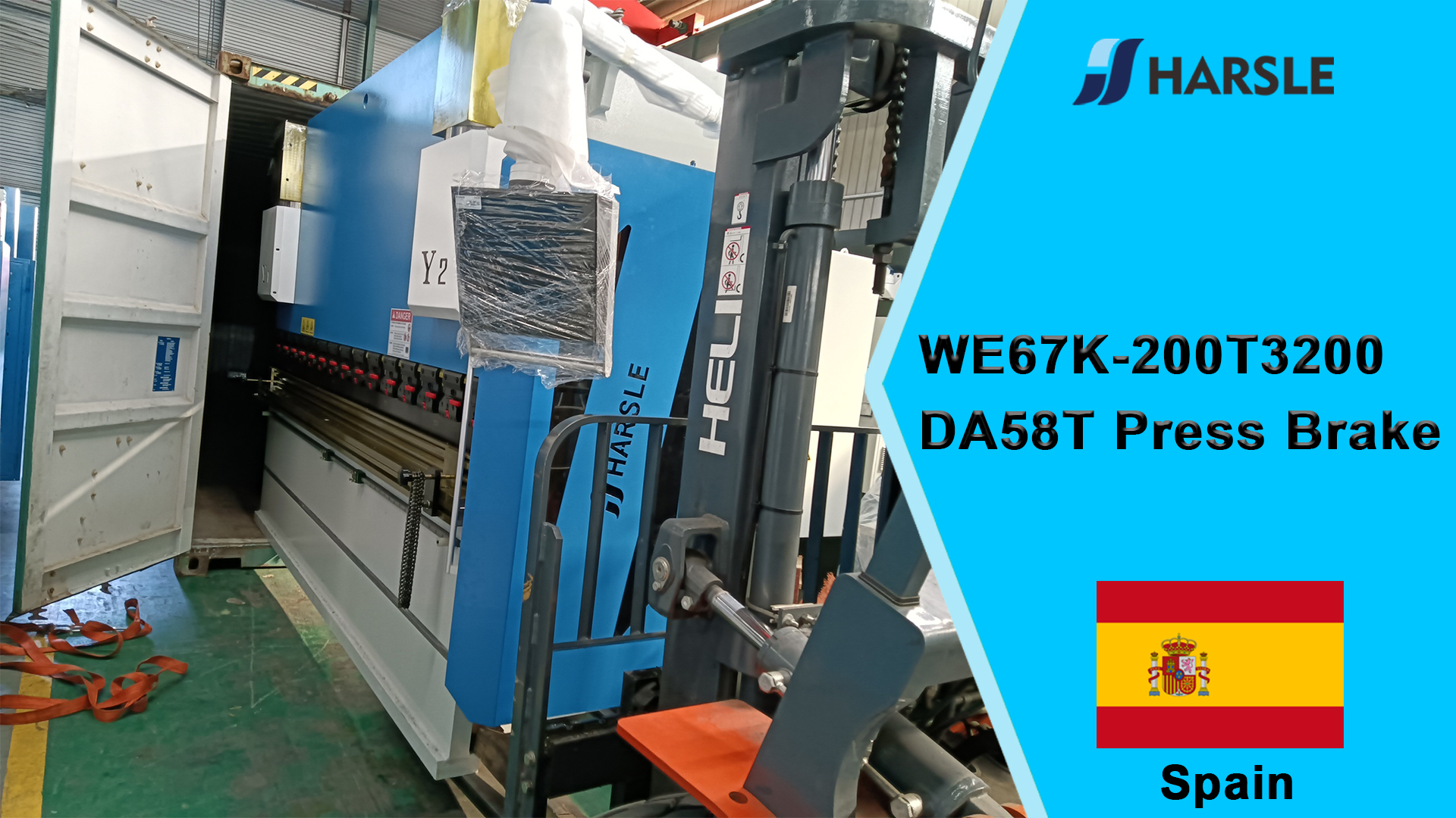 España-WE67K-200T3200 Prensa plegadora DA58T