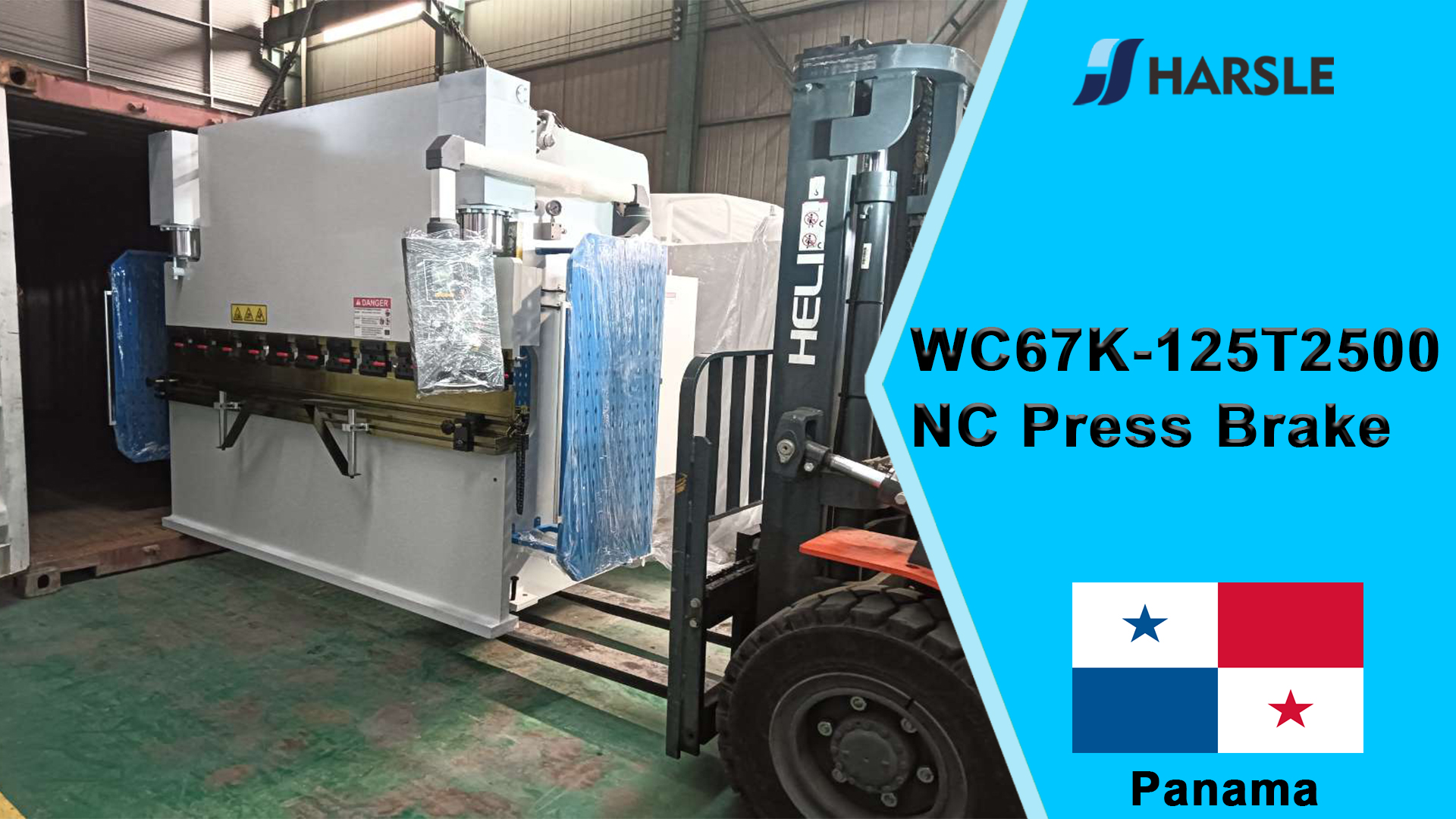 Panamá-WC67K-125T2500 Prensa plegadora NC