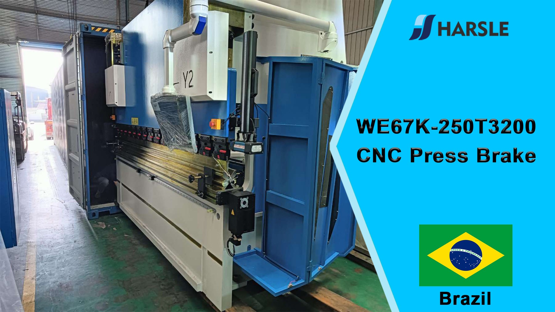 Prensa plegadora Brasil-WE67K-250T3200