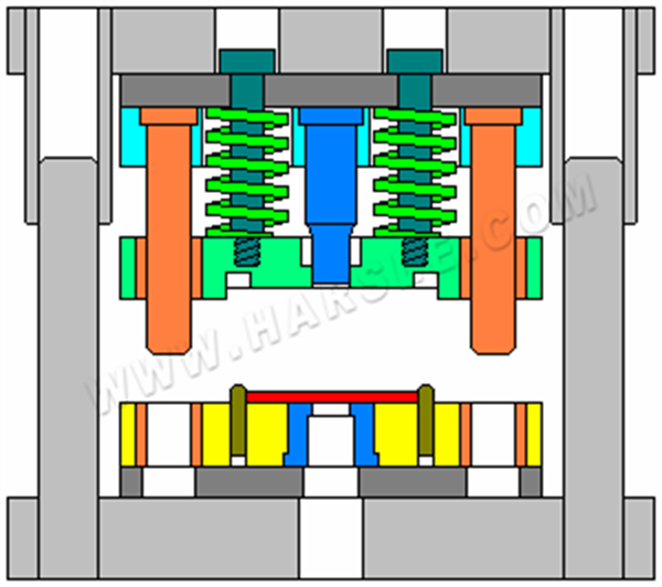 Introducción de la estructura de la punzonadora.