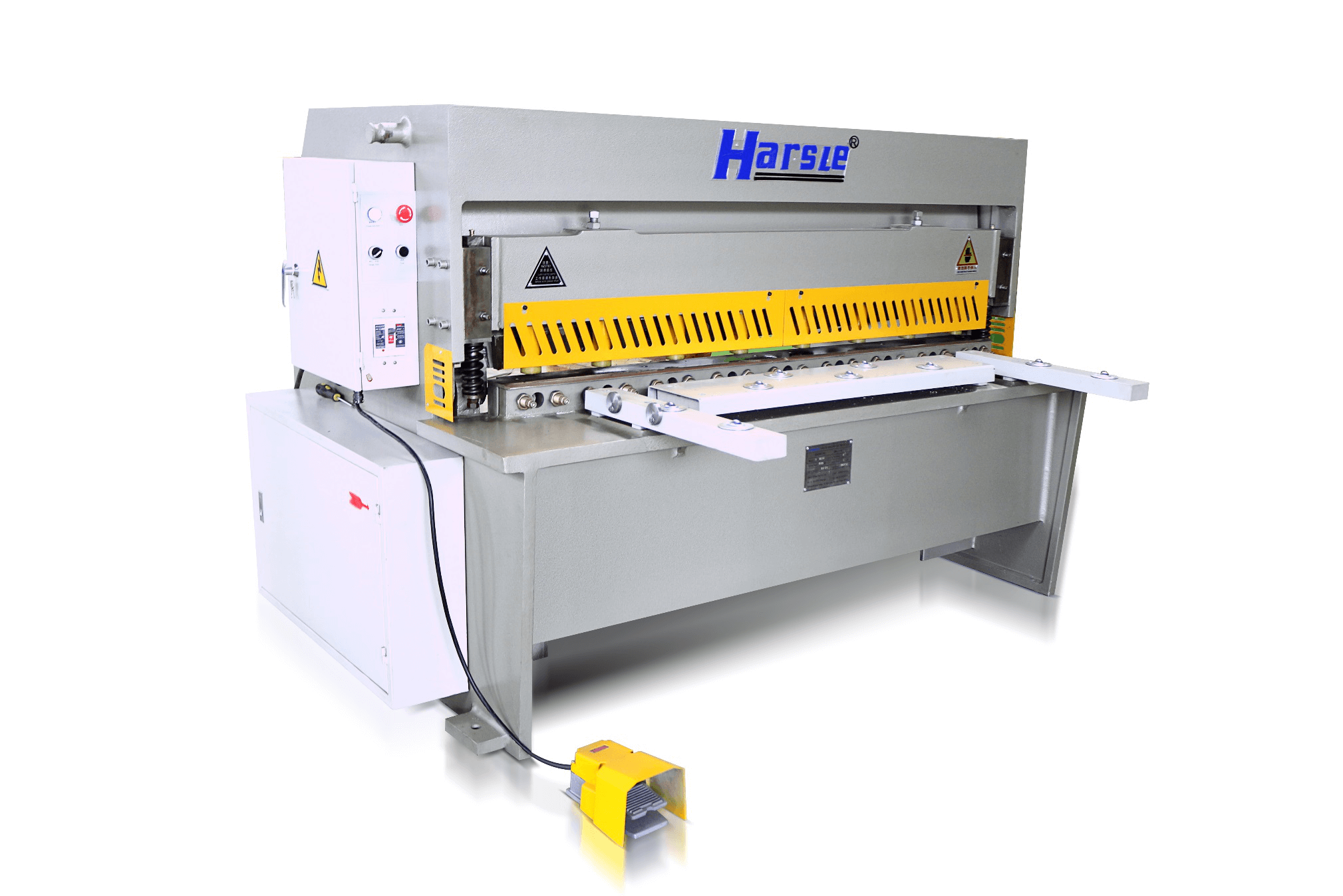 máquina de corte trabajando