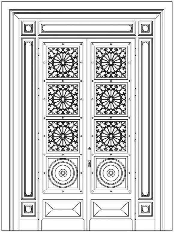 Introducción al proceso de gofrado puerta de seguridad (1)