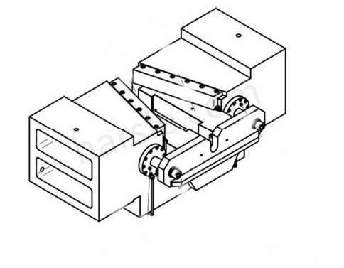 Diseño de dos cilindros dispositivo de sujeción hidráulica síncrona para la máquina de ensayo de tracción
