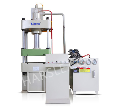How to improve the working efficiency of four-column hydraulic press.jpg