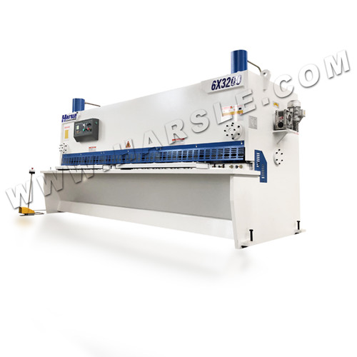 Proceso de operación de la máquina cizalla CNC