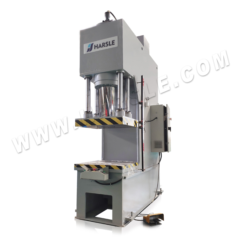 Máquina de prensa hidráulica de columna única Y41-160T, prensa rápida con garganta profunda